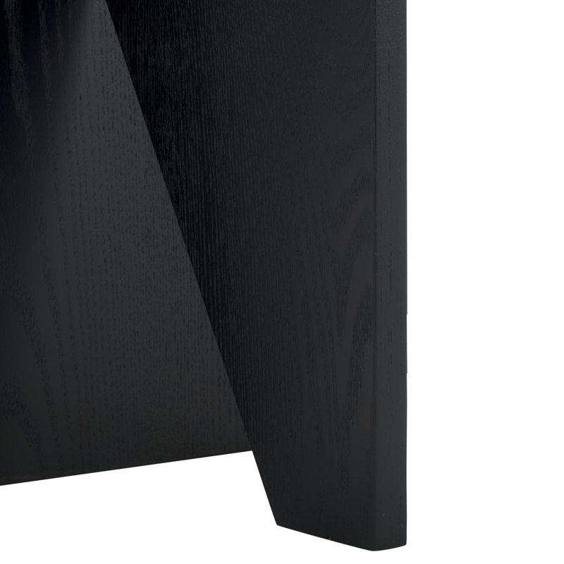 Table de bout Barashi, Noir
