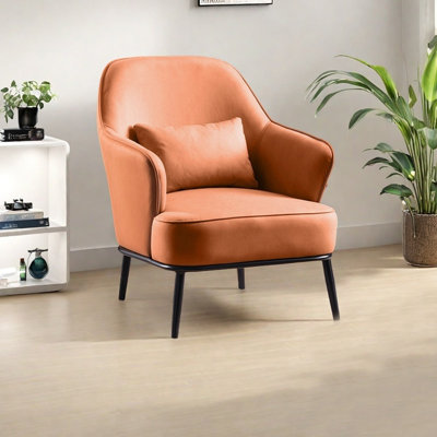 Fauteuil inclinable en métal éponge de style minimaliste