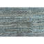 Hand Knotted Wool Area Rug in Aqua And Brown
