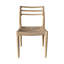Chaise de salle à manger en bois de frêne Oralie-109371785