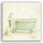 «Gentle Steam - Tranquil Tub», art mural sur toile
