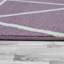 Tapis mauve à motif géométrique Dudley-1300519560