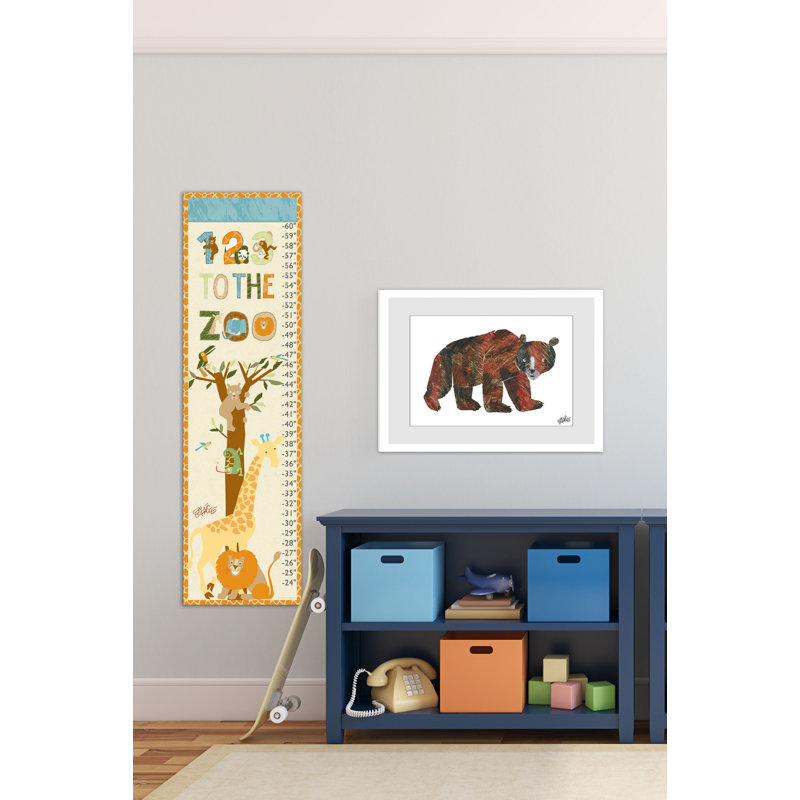 Big Brown Bear 2 1 Piece Painting, 41cm H x 61cm W