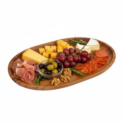 Millwood Pines Molloy Wood Serving Dish