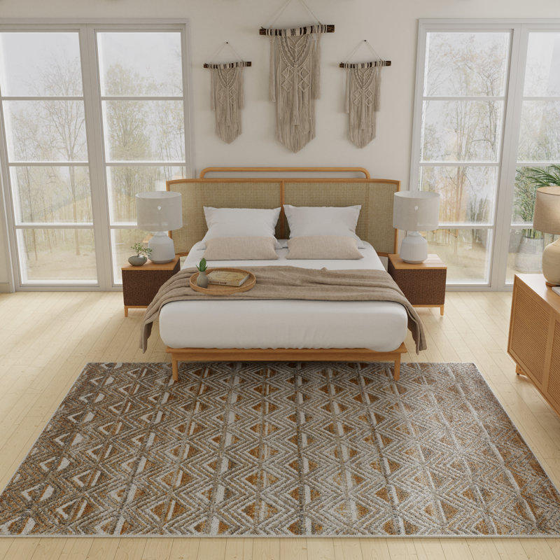 Andile Geometric Indoor Rug, Rectangle 9'10" x 12'10"