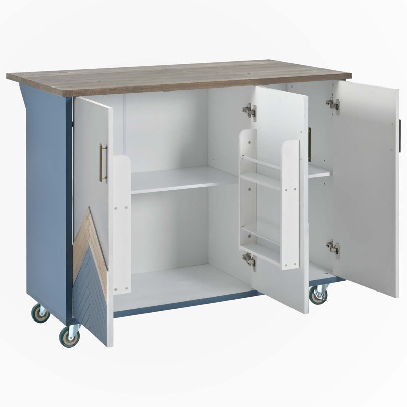 Armoire d'appoint Ropp, Bleu