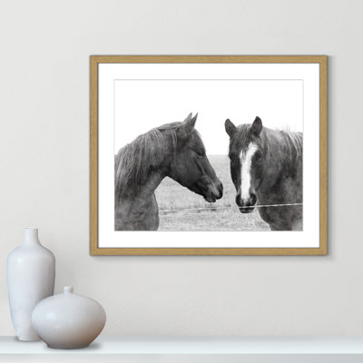 Wild Pastures par Carol Robinsons - reproduction de photo sur papier encadrée