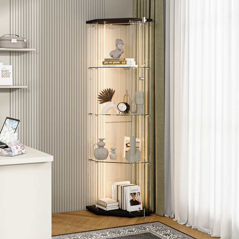 Display Cabinet, Black
