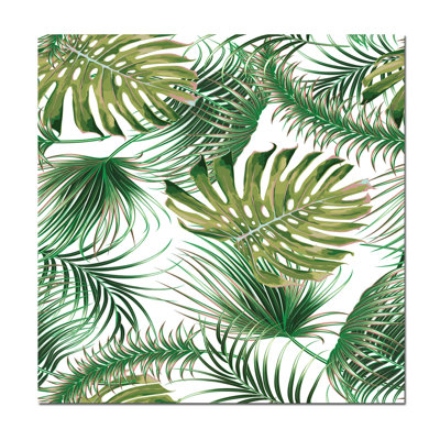 Plam Beachy Print