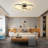 Alayaa 4 Rings Dimmable LED Flush Mount