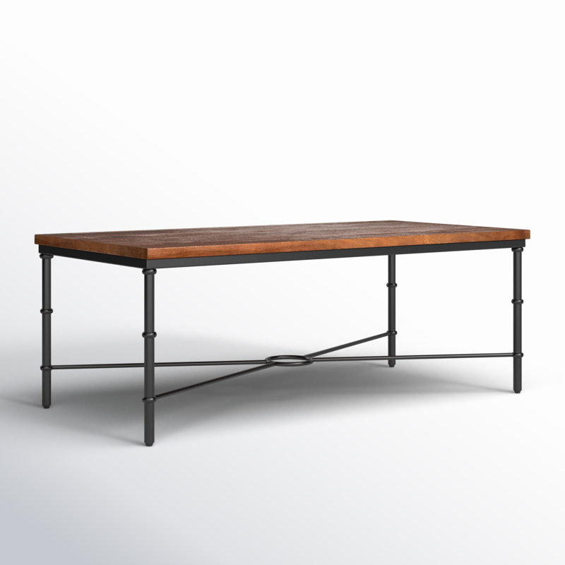 Table basse Katura, Châtaignier foncé