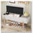 Farmhouse Upholstered Storage Bench with Hidden Compartment and Lower Rack-1813289819