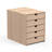 File Cabinet Shelf Organizing Box Settrays 5 Drawers Closed-1592634359
