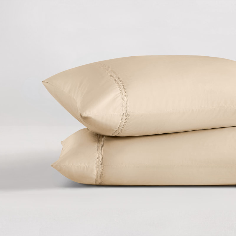 Yalda Pillowcase Set, King, Cream