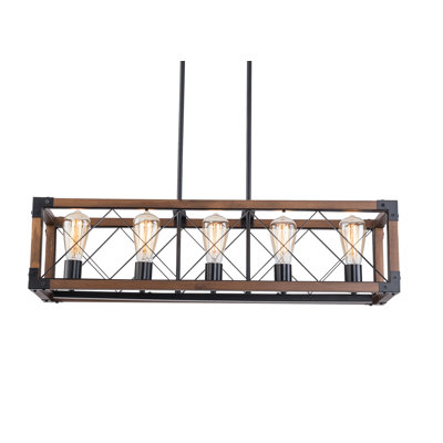 Luminaire suspendu 5 lumières Tes