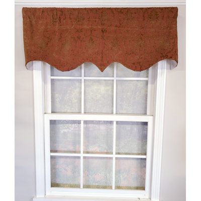 RLF Home Kamau Garnet Regal Valance
