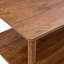 Table basse avec tablette ouverte