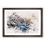 Winter Forest & Stream In Canada Watercolour - Framed Print-56882329-56882330