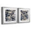 Indigo Markings I - Ensemble de 2 reproductions d'art encadrées-633692427-624898002-563722774