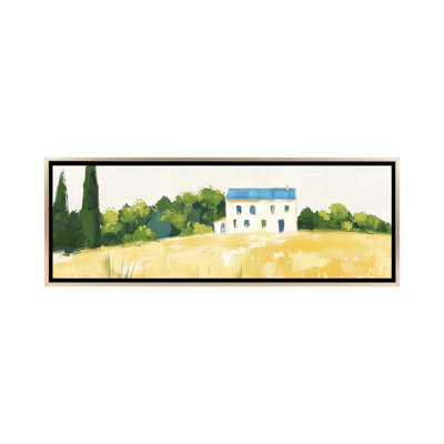 La maison d'été - reproduction d'art murale - toile encadrée