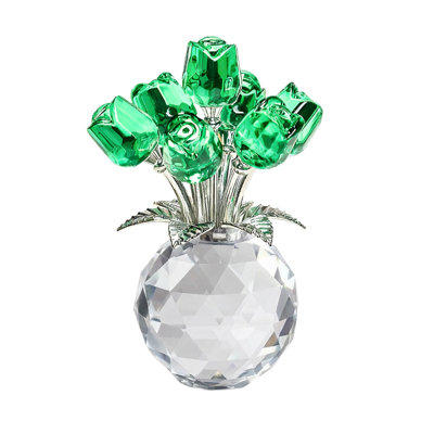Transparent  Rose Bouquet Decorative Ornament Ideal Gift  Home Decoration