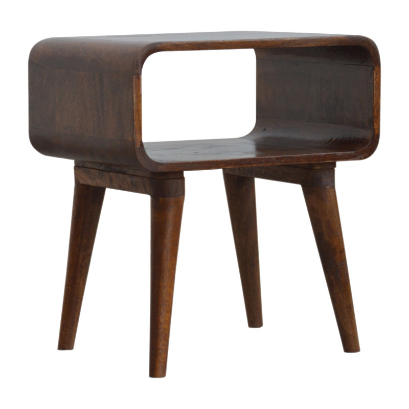 Langdon 45cm W Solid Wood Bedside Table