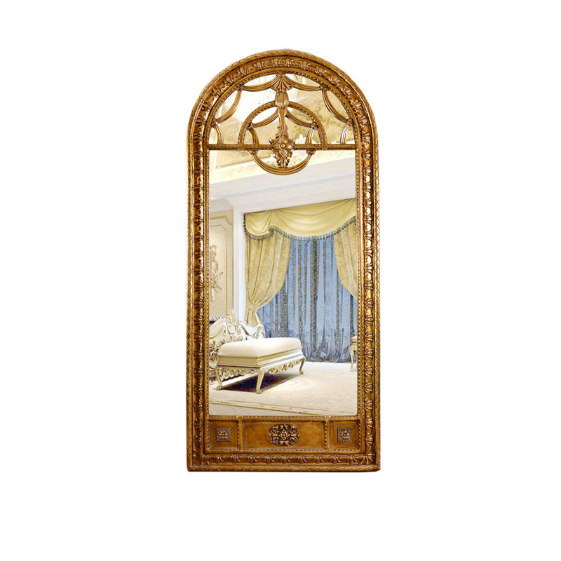 Flat Solid Wood Mirror, 39.4" x 82.7"