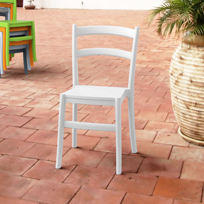 Chaise d'appoint à dossier échelle Jantzen