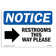 SignMission Restrooms This Way Sign | Wayfair