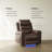Leather Power Recliner Chair with Triple Motor Adjustment, USB/Type-C Charging & 7-Color LED Lighting – Home Theater Seating-1591968601