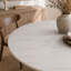 Table de salle à manger ronde en noyer pour 2 à 10 personnes-1833385640-1833385645