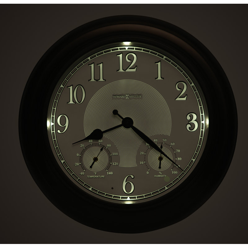 Briar Metal Wall Clock