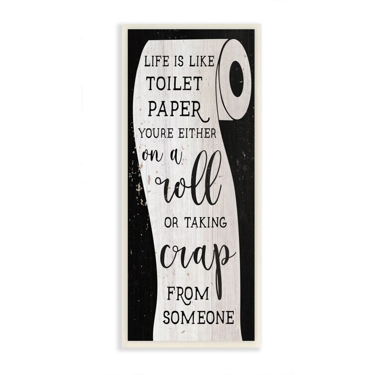 Like Toilet Paper by Daphne Polselli - Textual Art Print