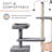 Longshot® 53.54'' H Cat Tree