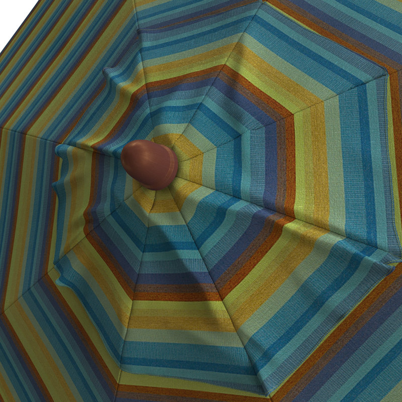 Parasols de marché 9 pi Jimerson, Sunbrella® lagon Astoria