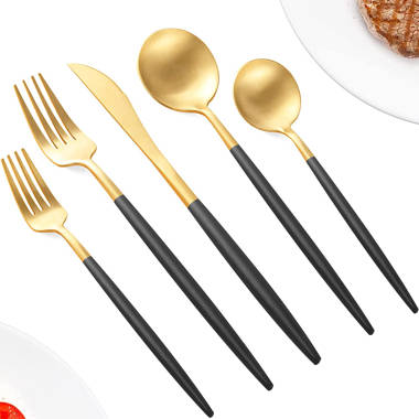 Best Modern Flatware and Silverware sets Matte Black Elyon Tableware. Elyon  Tableware - Your Shop for Everything Tableware