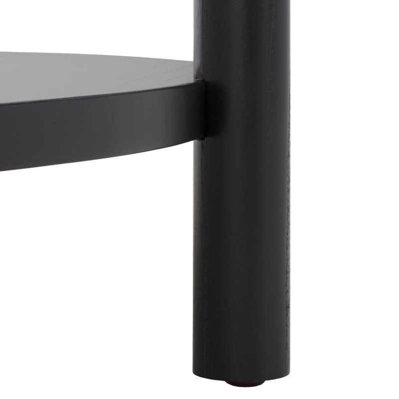 Puck Marble Coffee Table, Black