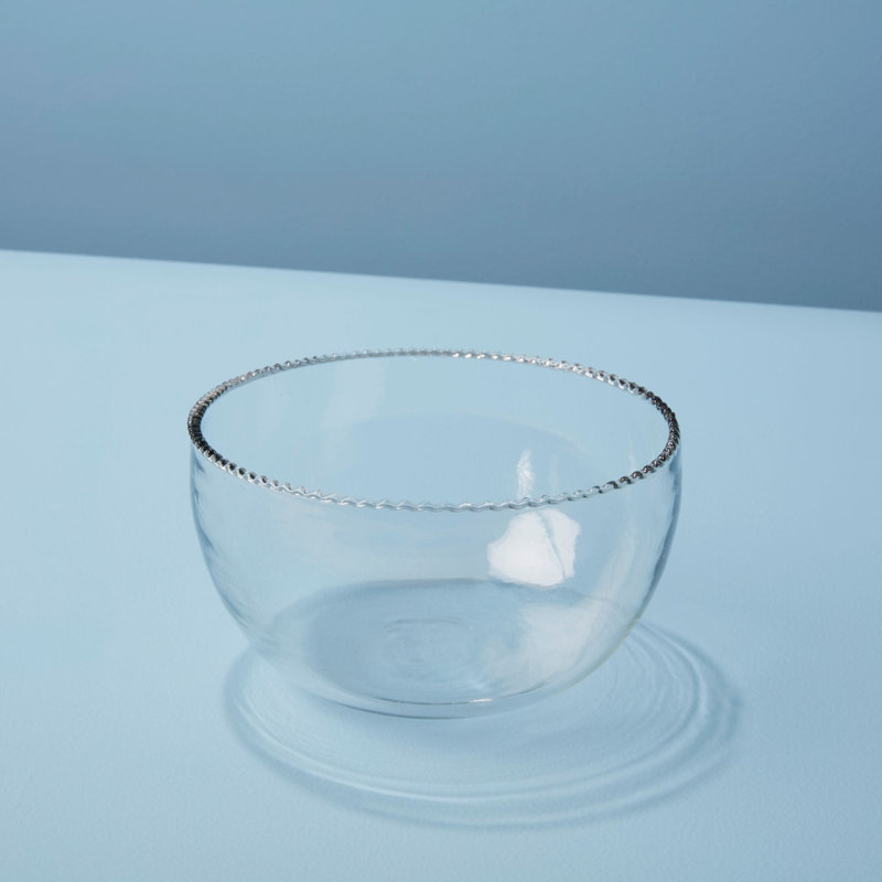 Petit bol à volants en verre
