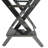 2Pcs Director Chairs, Foldable, Black. Construction. Breathable Canvas. Suitable For Adults. 176Lbs Weight Limit. Easy To Store Black Frame, Capacity, Solid Wood, Canvas Boating