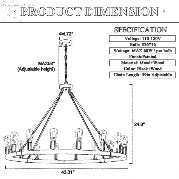 Dimensions du produit