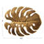 Élégance antique feuille Monstera