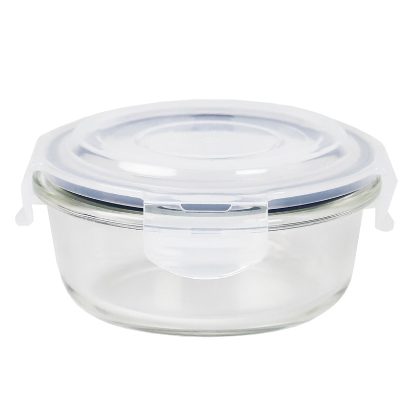 Verre à haute teneur en borosilicate Nathen 13 oz. Contenant alimentaire