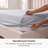Delara GOTS-Certified Organic Cotton Sateen Fitted Sheet, 400 Thread Count, Soft Long-Staple Cotton, 16" Deep Pocket-1852086997-1852086999