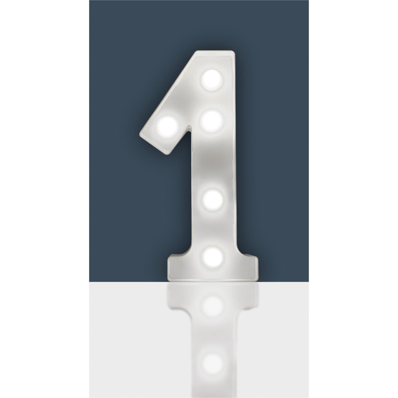 Aliska 22.5 cm H LED Sign