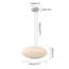 Luminaire suspendu 15,7 pouces à intensité variable-33340668