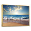 Sunrise Sea Sunset beach, art mural sur toile côtière, reproduction d'art sur la plage-335121430-377589852