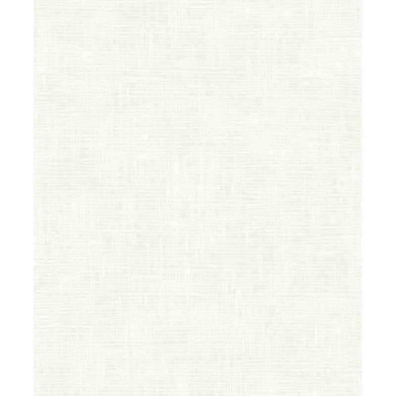 Hashimoto 10.05m x 53cm Textured Metallic Finish Wallpaper Roll, White