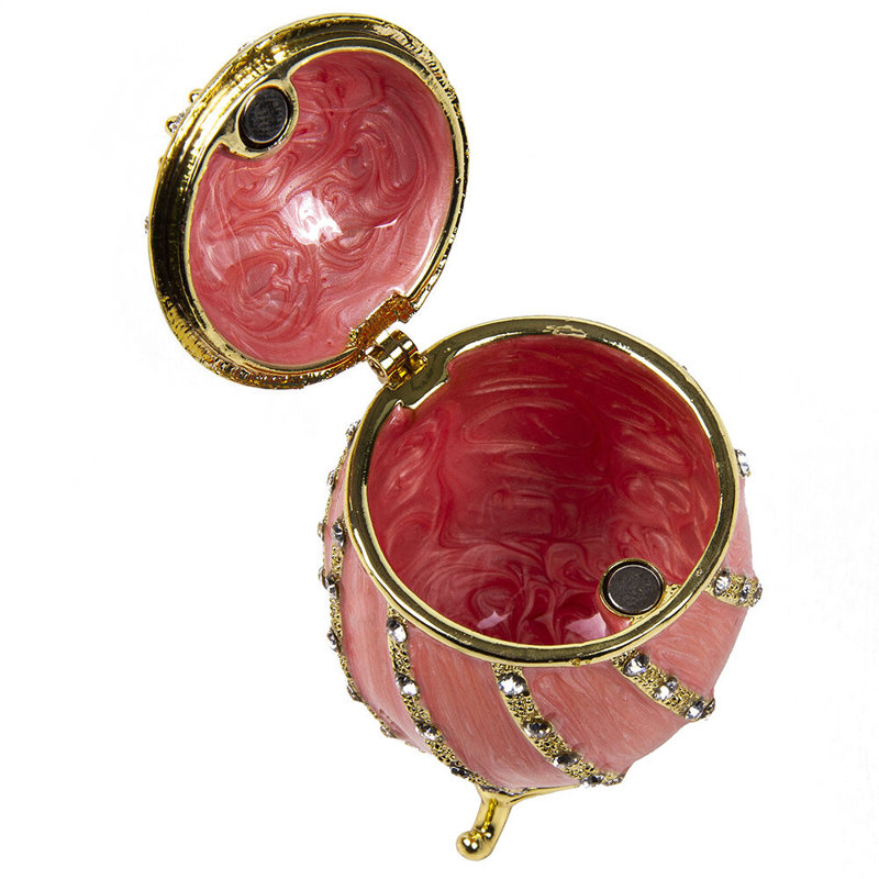 Boîte à bijoux rose, Rose