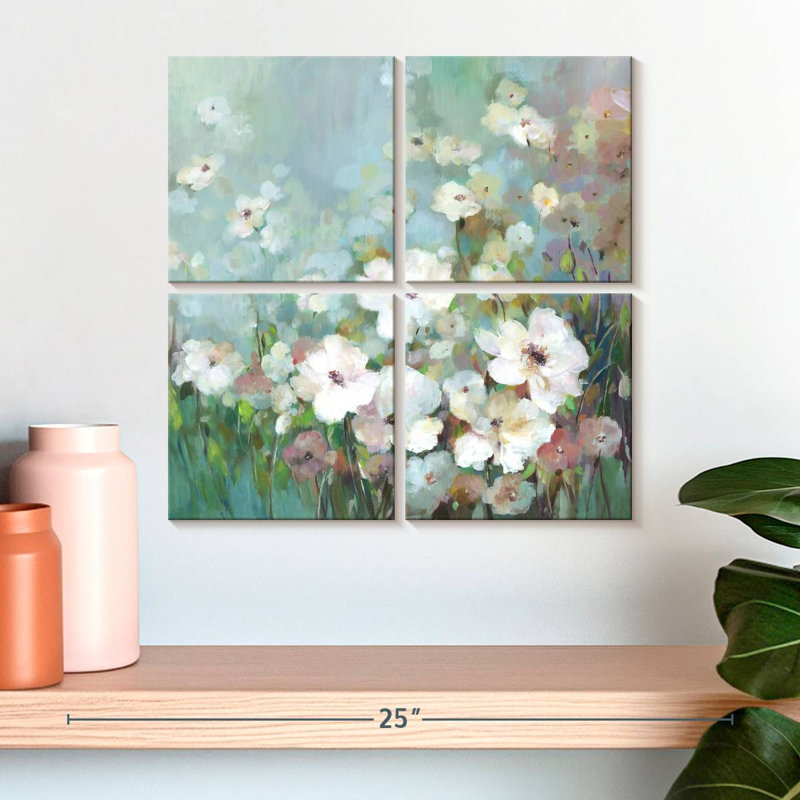 Jardin de fleurs Harnek, H 18 po x l 18 po
