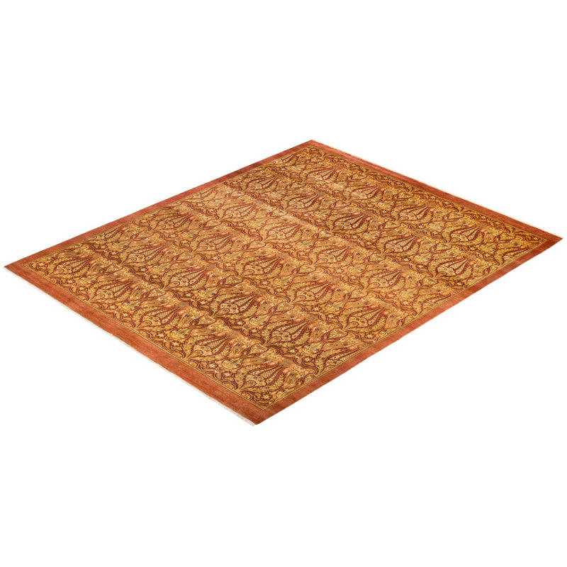 Classic One-of-a-Kind 8' 0" X 9' 10" Hand Knotted Area Rug